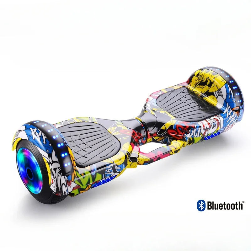 Led  Lights self balance Scooter Electric Hoverboards Scooter 6.5 inch self balance Hoverboards with LED