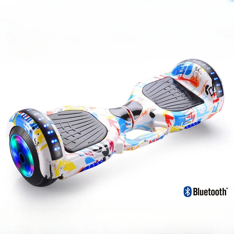 Led  Lights self balance Scooter Electric Hoverboards Scooter 6.5 inch self balance Hoverboards with LED