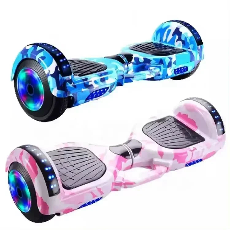 Led  Lights self balance Scooter Electric Hoverboards Scooter 6.5 inch self balance Hoverboards with LED