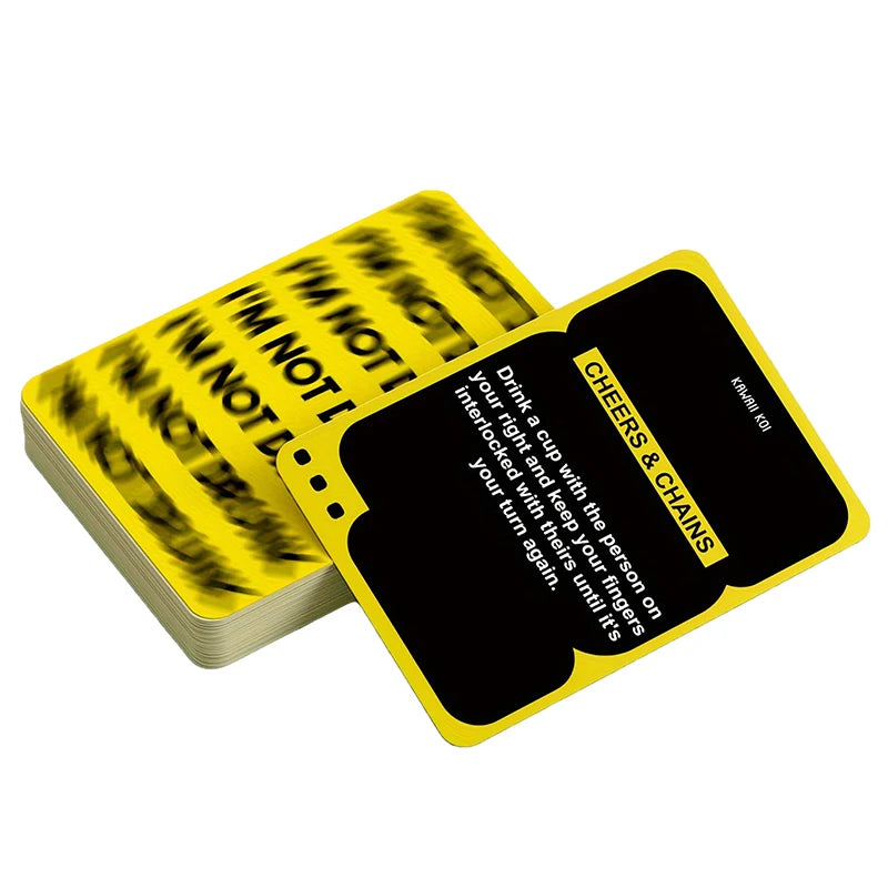 I‘M NOT DRUNK Card Games For Adults Fun Drinking Games For Game Night & Hen's Party Desktop Games Birthday Gift