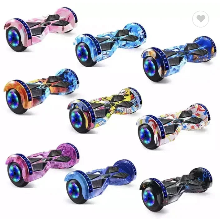 Led  Lights self balance Scooter Electric Hoverboards Scooter 6.5 inch self balance Hoverboards with LED