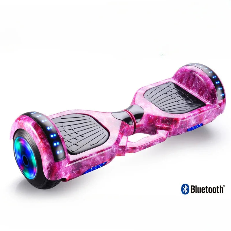 Led  Lights self balance Scooter Electric Hoverboards Scooter 6.5 inch self balance Hoverboards with LED
