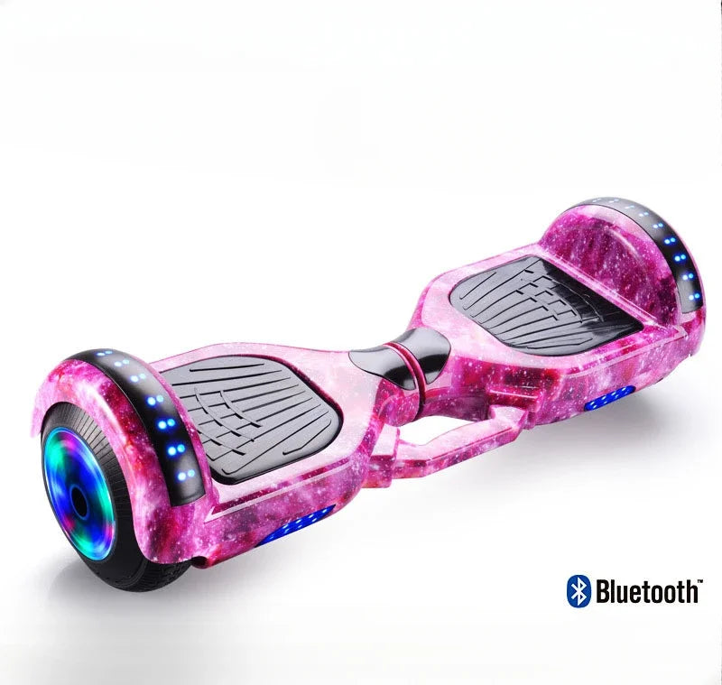 Hot Sale 2024 7inch Electric Hoverboard with LED Lights Balance Wheel 8.5inch China A8 300w 36v Double Wheel Hover Scooter