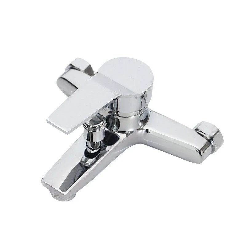 Home Bathroom Triple Shower Faucet Support Hot and Cold Water Faucet Bath Bath Mixer Valve Shower Set Bathroom Accessories