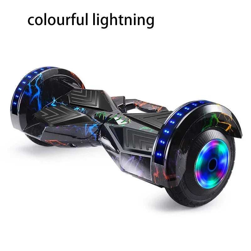 High Quality 8 Inch Two Wheel Hoverboard Electric Self Balancing Scooter Led Lights Self-balancing Electric Scooters