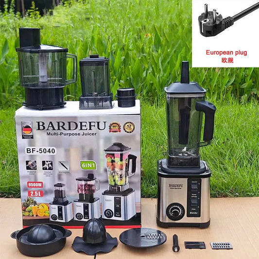 Table Blender Mixer Juicer Smoothie Maker 6in1 3L Container Food Processor BlenderMixer for Ice Nut Fruit Multi funtion