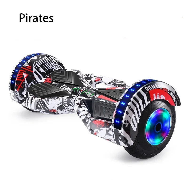 High Quality 8 Inch Two Wheel Hoverboard Electric Self Balancing Scooter Led Lights Self-balancing Electric Scooters