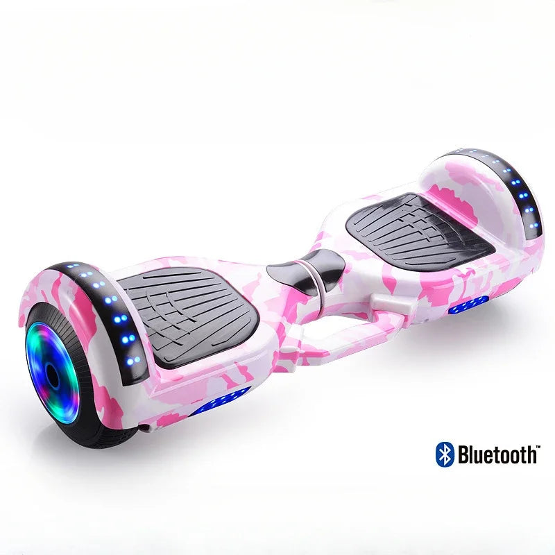 Led  Lights self balance Scooter Electric Hoverboards Scooter 6.5 inch self balance Hoverboards with LED