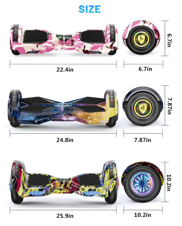 Handle Bar Electric Cheap Hover Board 6.5 Products 10 Inch Hoverboards for Adults