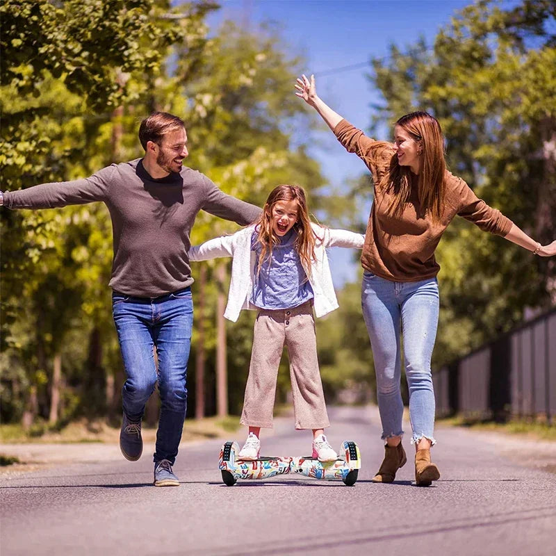 High Quality 8 Inch Two Wheel Hoverboard Electric Self Balancing Scooter Led Lights Self-balancing Electric Scooters