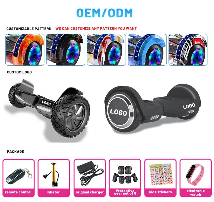 Handle Bar Electric Cheap Hover Board 6.5 Products 10 Inch Hoverboards for Adults
