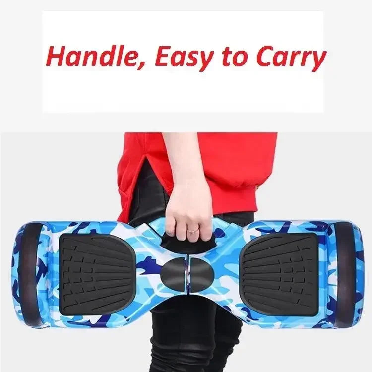 Led  Lights self balance Scooter Electric Hoverboards Scooter 6.5 inch self balance Hoverboards with LED