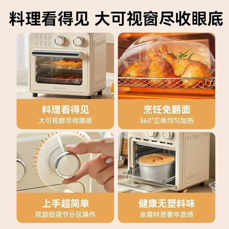 Household air fryer large capacity electric oven microwave all-in-one kitchen air fryer