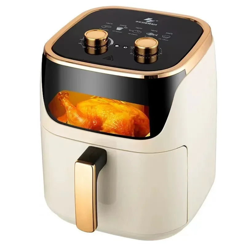 10L Shenhua Smart Air Fryers Large-capacity Household Multi-functional Smart Oil-free Smokeless Electric Oven Air Fryers 220V